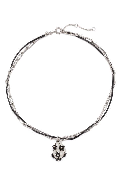 Curiosity Freshwater Pearl Pendant Necklace