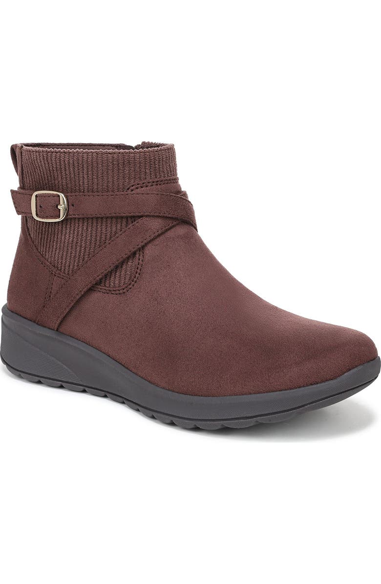 LifeStride Gates Wedge Bootie, Main, color, Coffee Brown