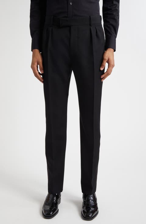 Wool Tuxedo Trousers