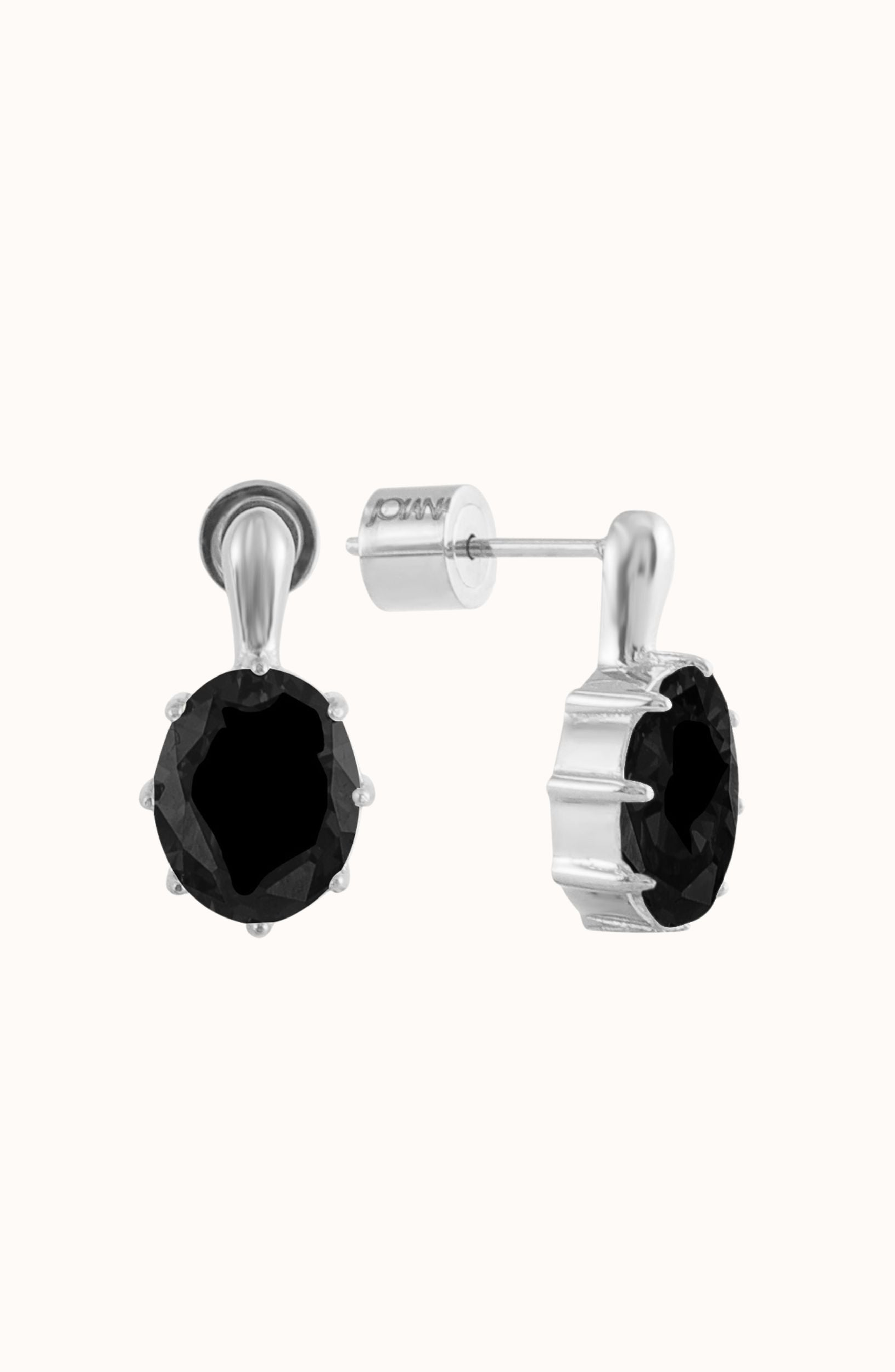 Onyx / White Silver