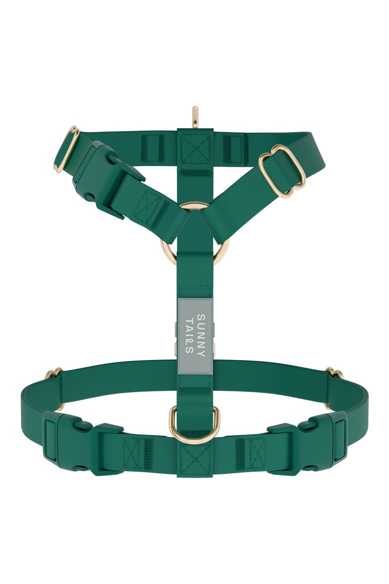 Cloud Lite Waterproof Dog Harness, Alternate, color, MEADOW GREEN