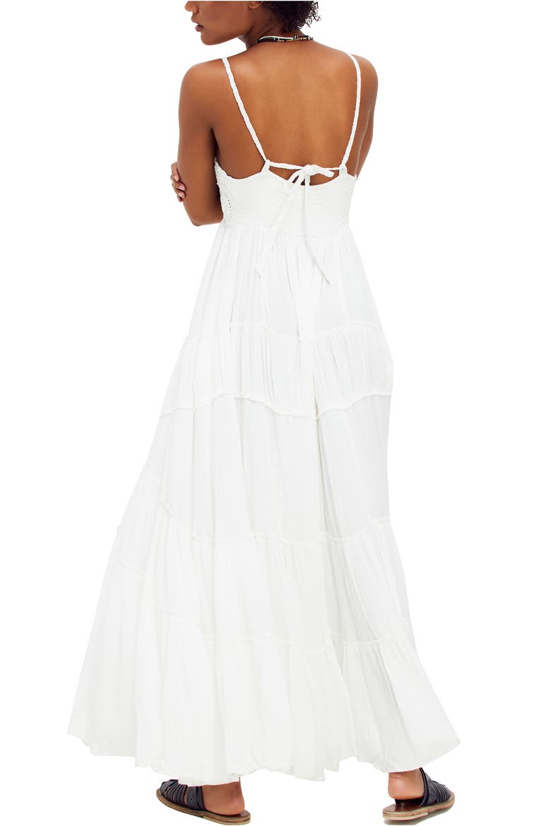 free-est Insea Strappy Maxi Dress, Alternate, color, WHITE