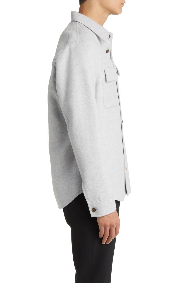 Ted Baker London Dalch Wool Blend Overshirt, Alternate, color,