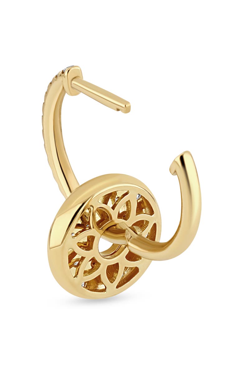 Kiera 18K Gold Diamond Drop Earrings, Alternate, color, 18K YELLOW GOLD/ DIAMOND