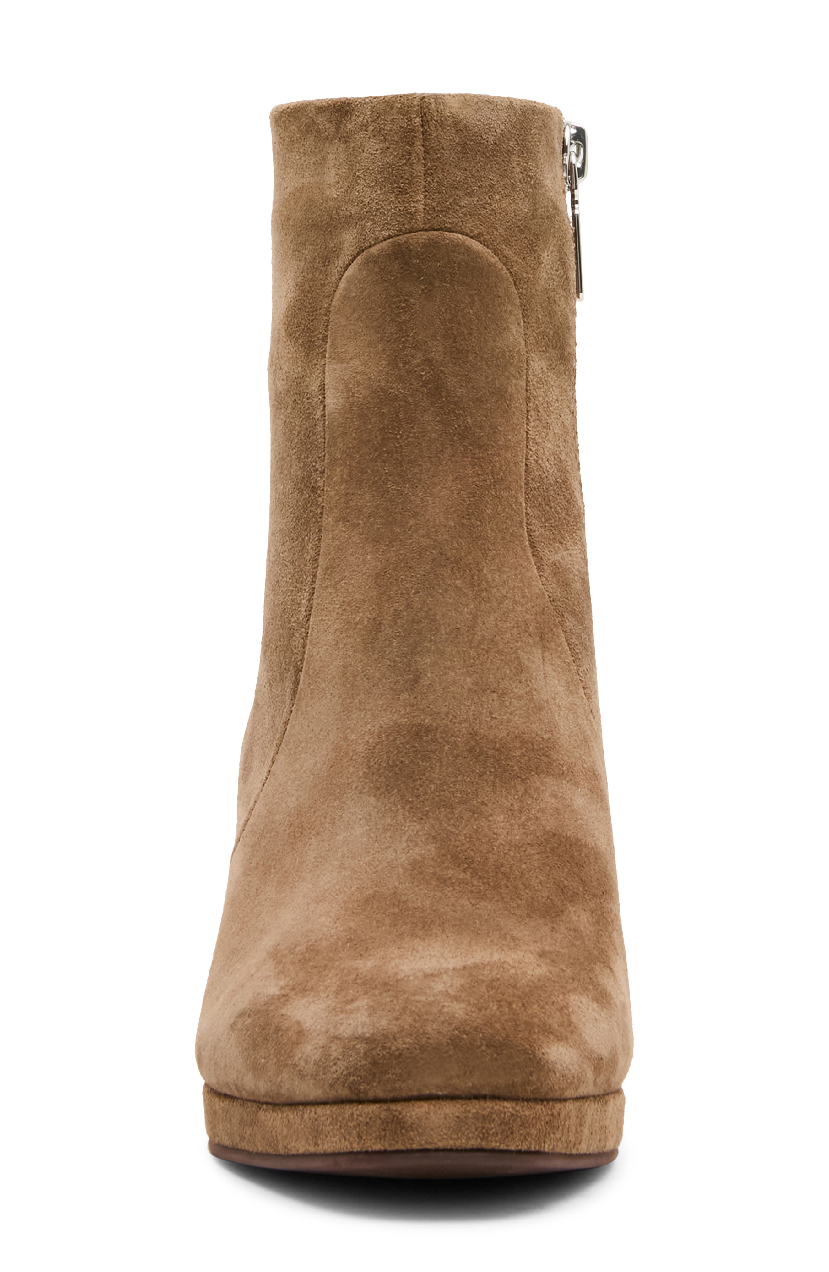 Shyna Waterproof Bootie, Alternate, color, TAUPE SUEDE
