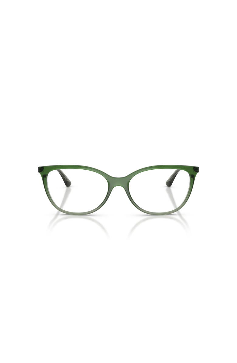 Vogue Eyewear 54mm Oval optical glasses, Alternate, color, Green