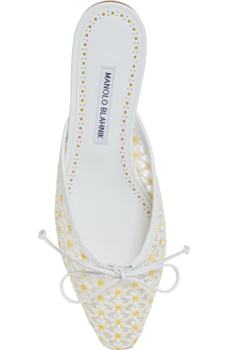 Manolo Blahnik Daisy Lace Mule, Alternate, color,