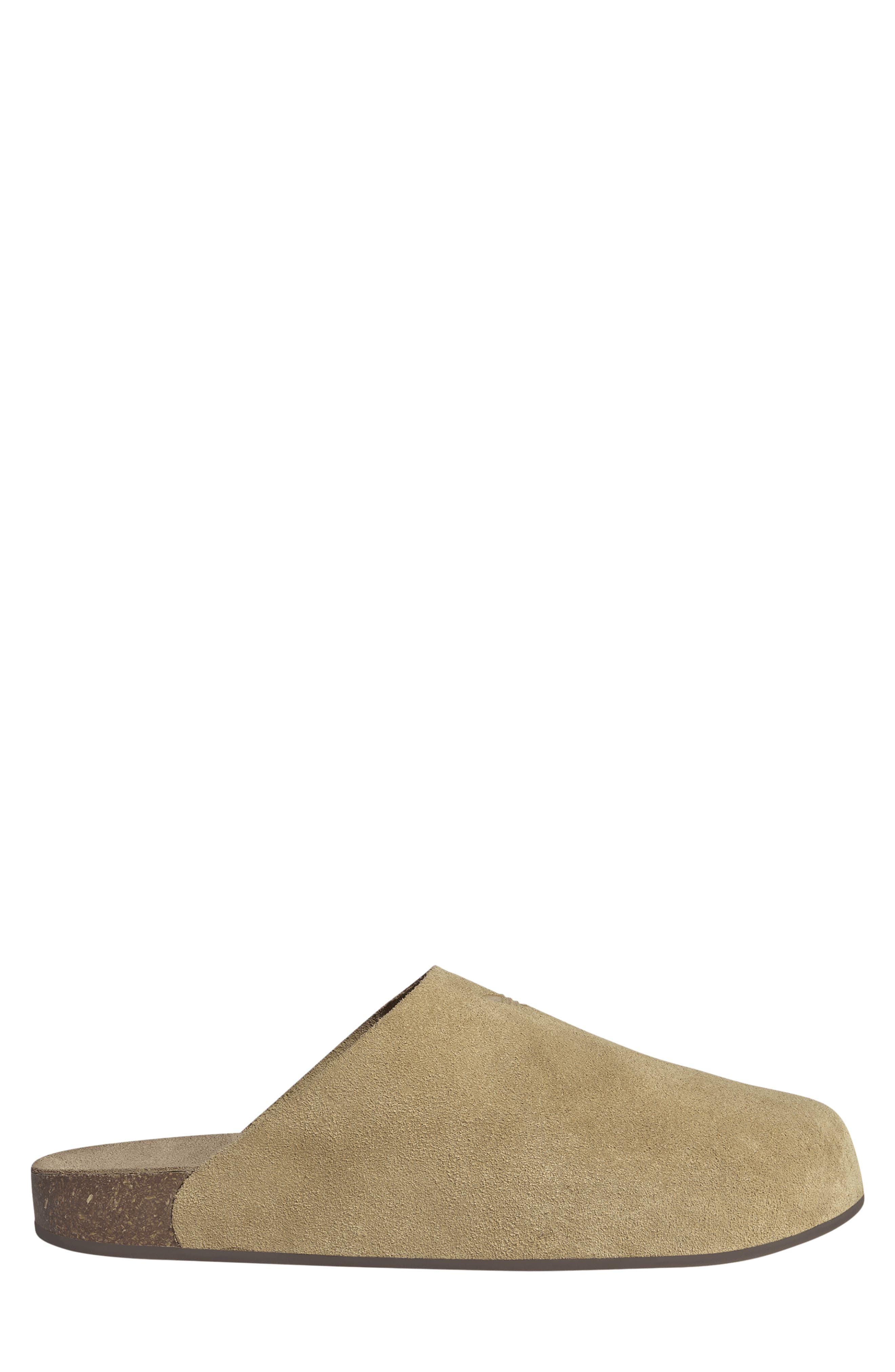 Gender Inclusive Adimule Slide, Alternate, color, GOLDEN BEIGE/ BEIGE/ GUM