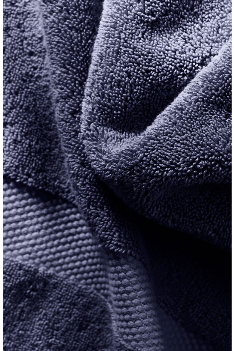 Plush Organic Cotton Bath Sheet, Alternate, color, COASTAL NAVY