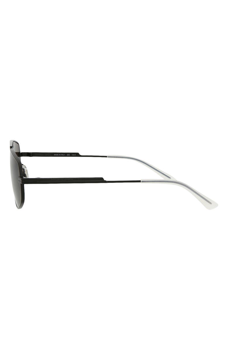 Bottega Veneta Aviator Sunglasses, Alternate, color, Black Grey