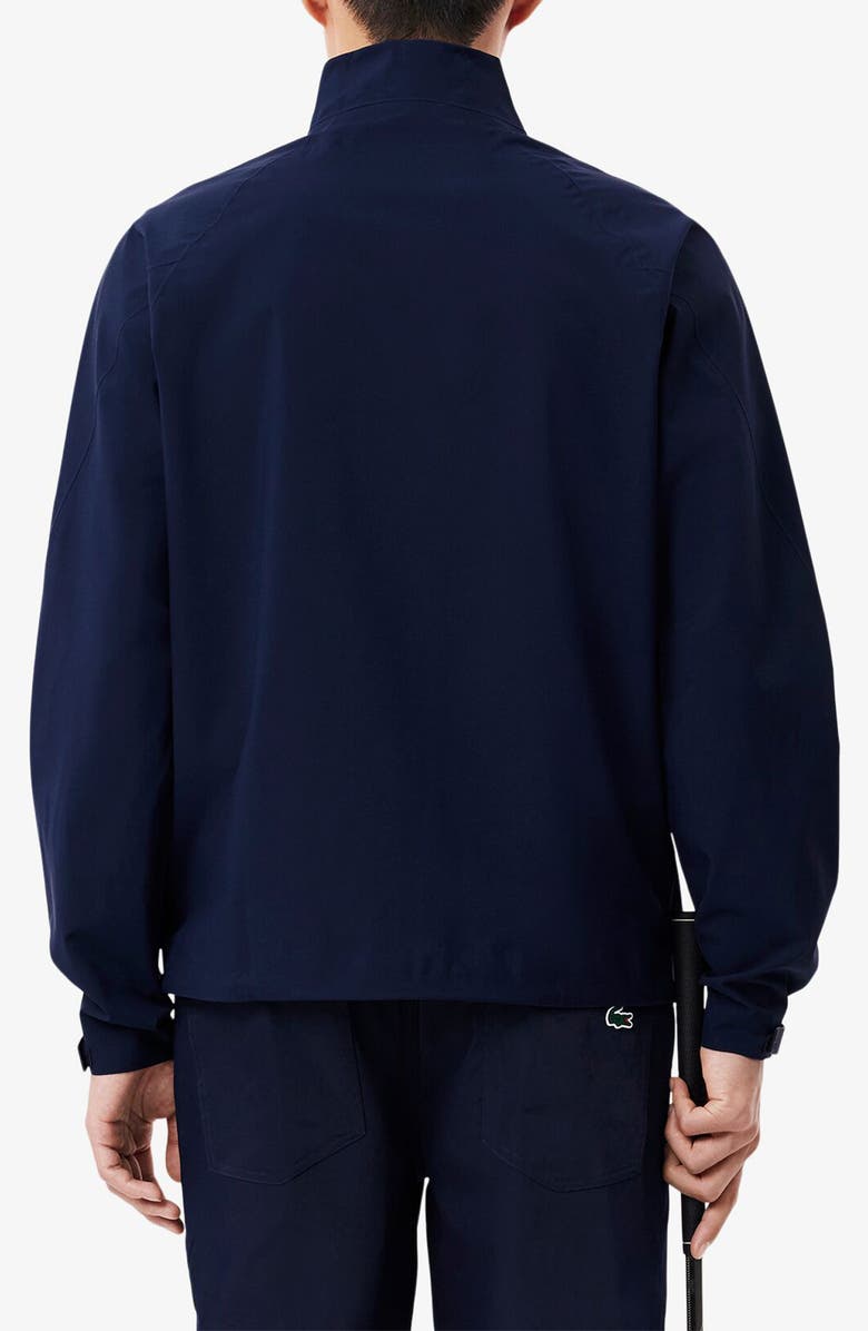 Lacoste Waterproof Performance Stretch Golf Jacket, Alternate, color, Marine/ Marine