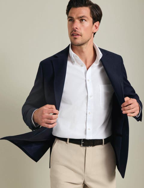 Slim Fit Wool Jacket