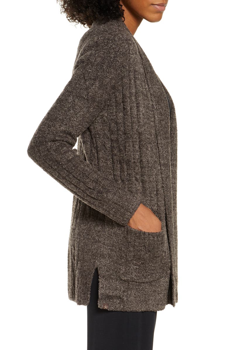 Barefoot Dreams<sup>®</sup> CozyChic<sup>™</sup> Lite Cable Knit Cardigan, Alternate, color,