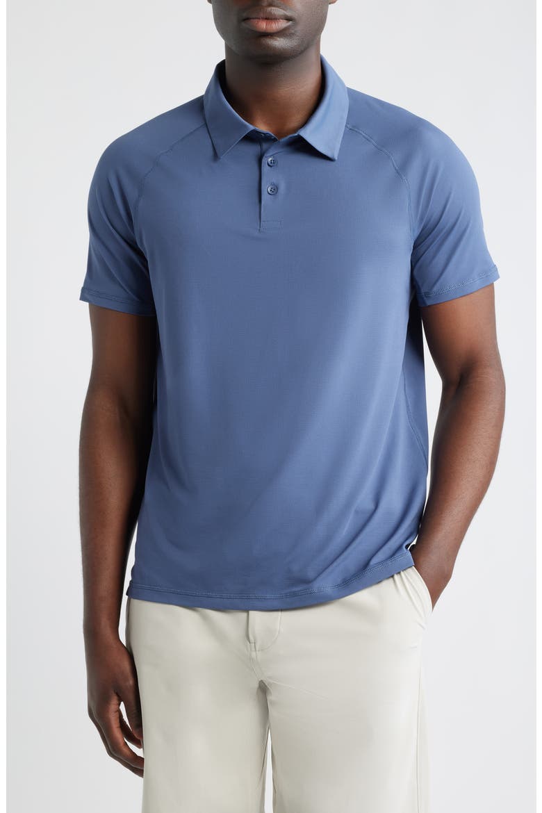 Endurance Performance Polo, Main, color, BLUE VINTAGE
