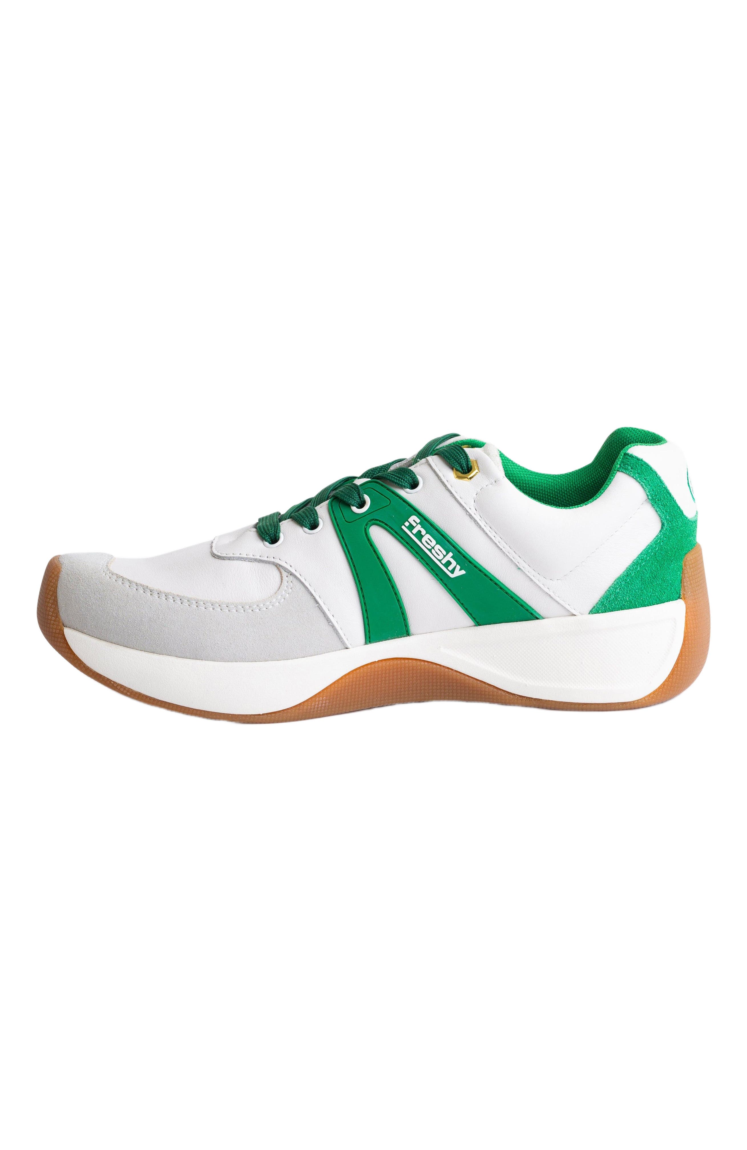 Freshy Supafly Lites Sneaker, Alternate, color, White/Green