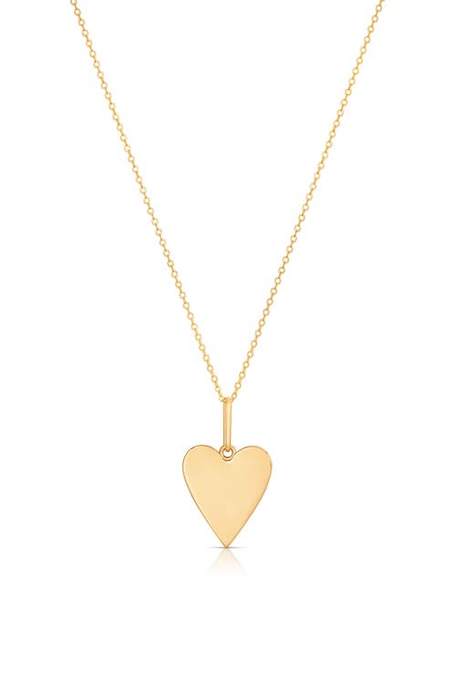 Thatch Amaya Heart Pendant Necklace In 14k Gold Plated