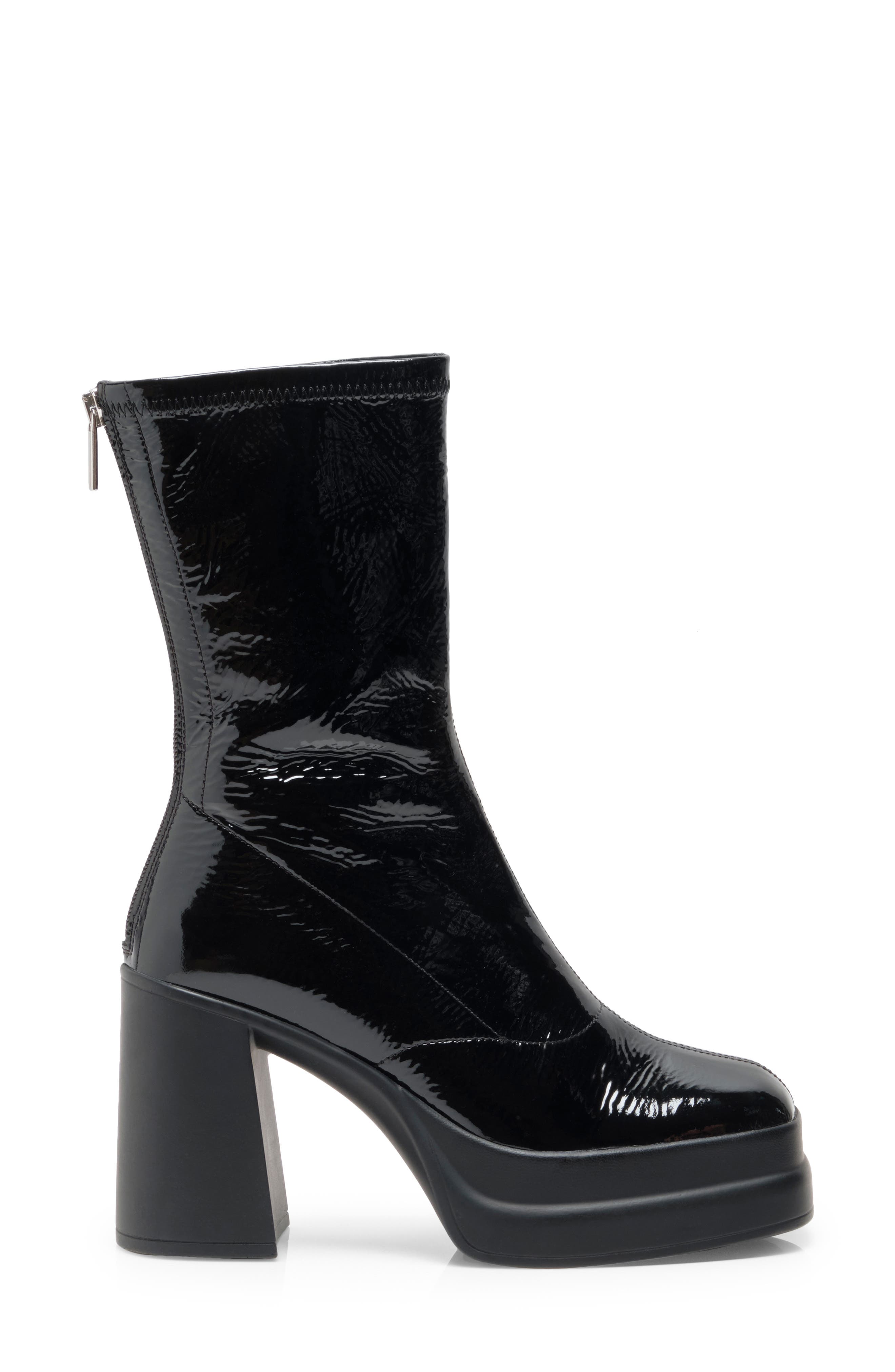 Free People Double Stack Platform Bootie, Alternate, color, 