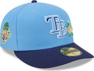 New Era Men's New Era  Light Blue/Navy Tampa Bay Rays 2026 Spring Training 59FIFTY Fitted Hat