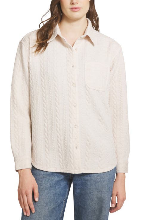 Cable Knit Shacket