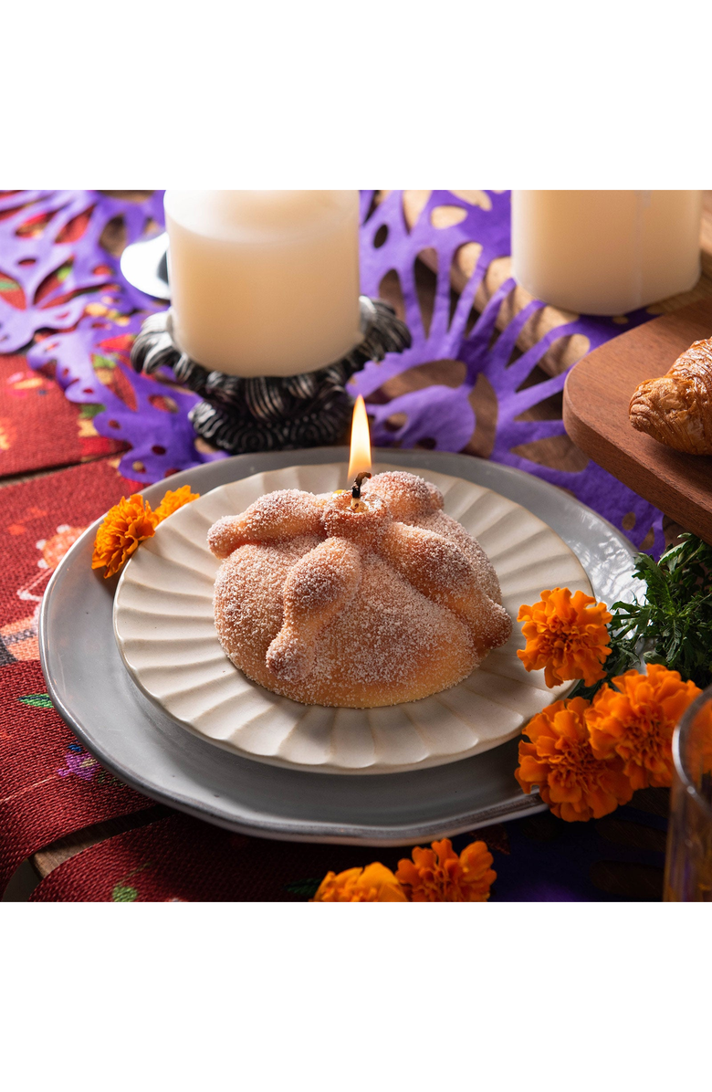 Southlake gifts Pan de Muerto Candle, Alternate, color, NO COLOR