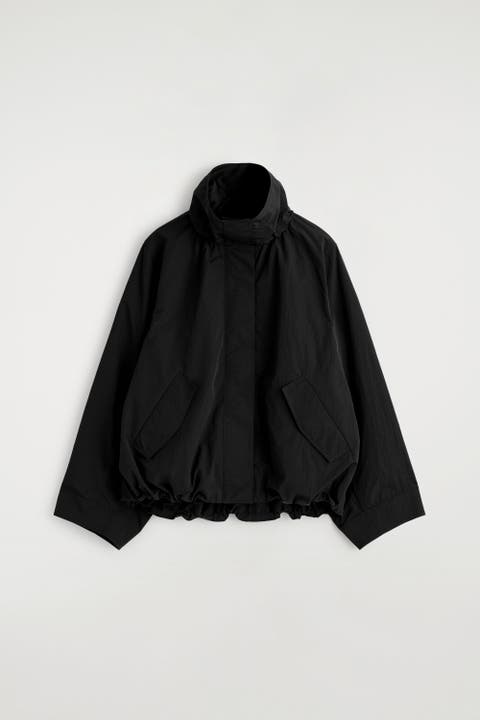 Nylon Mock-neck Jacket