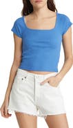 Madewell Brightside Square Neck T-Shirt