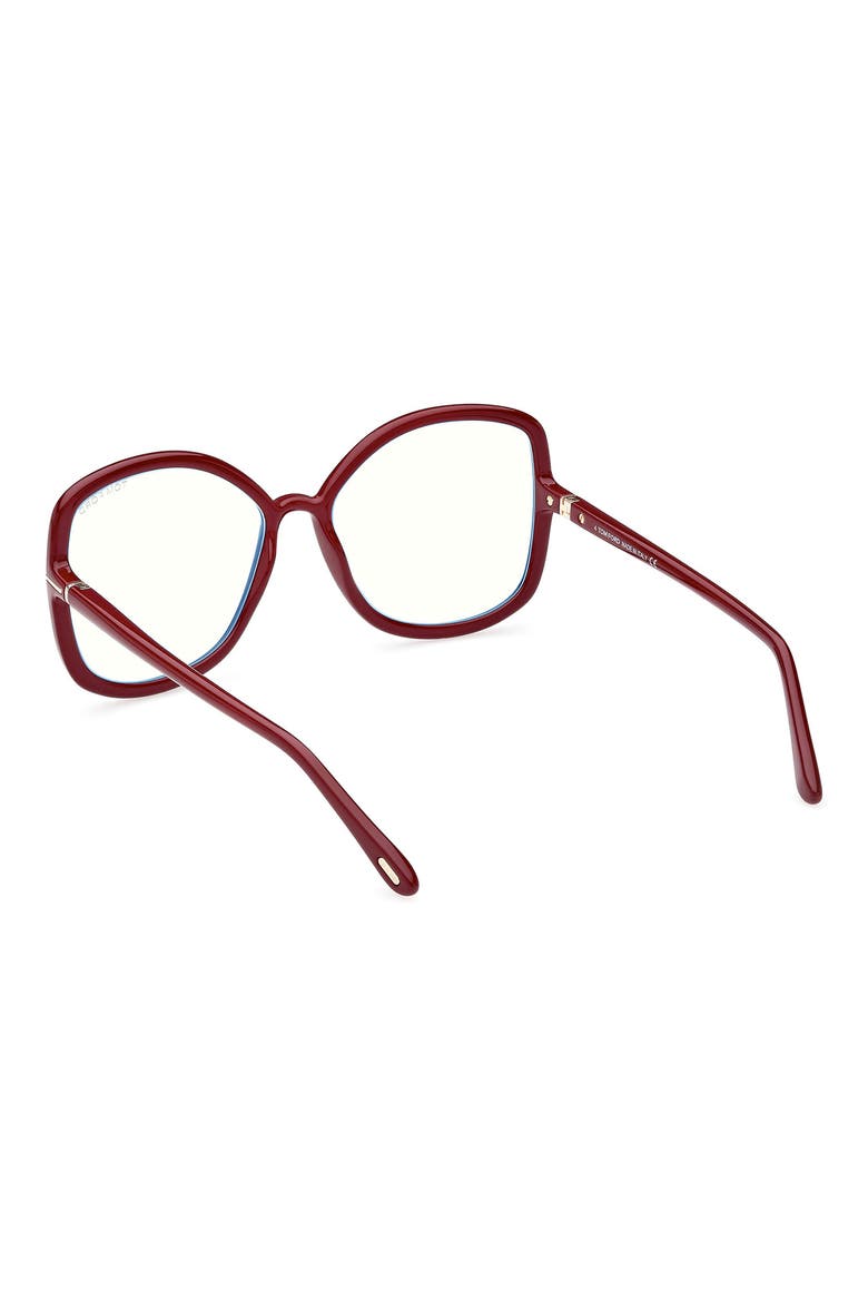 56mm Butterfly Blue Light Blocking Glasses, Alternate, color, PINK / OTHER