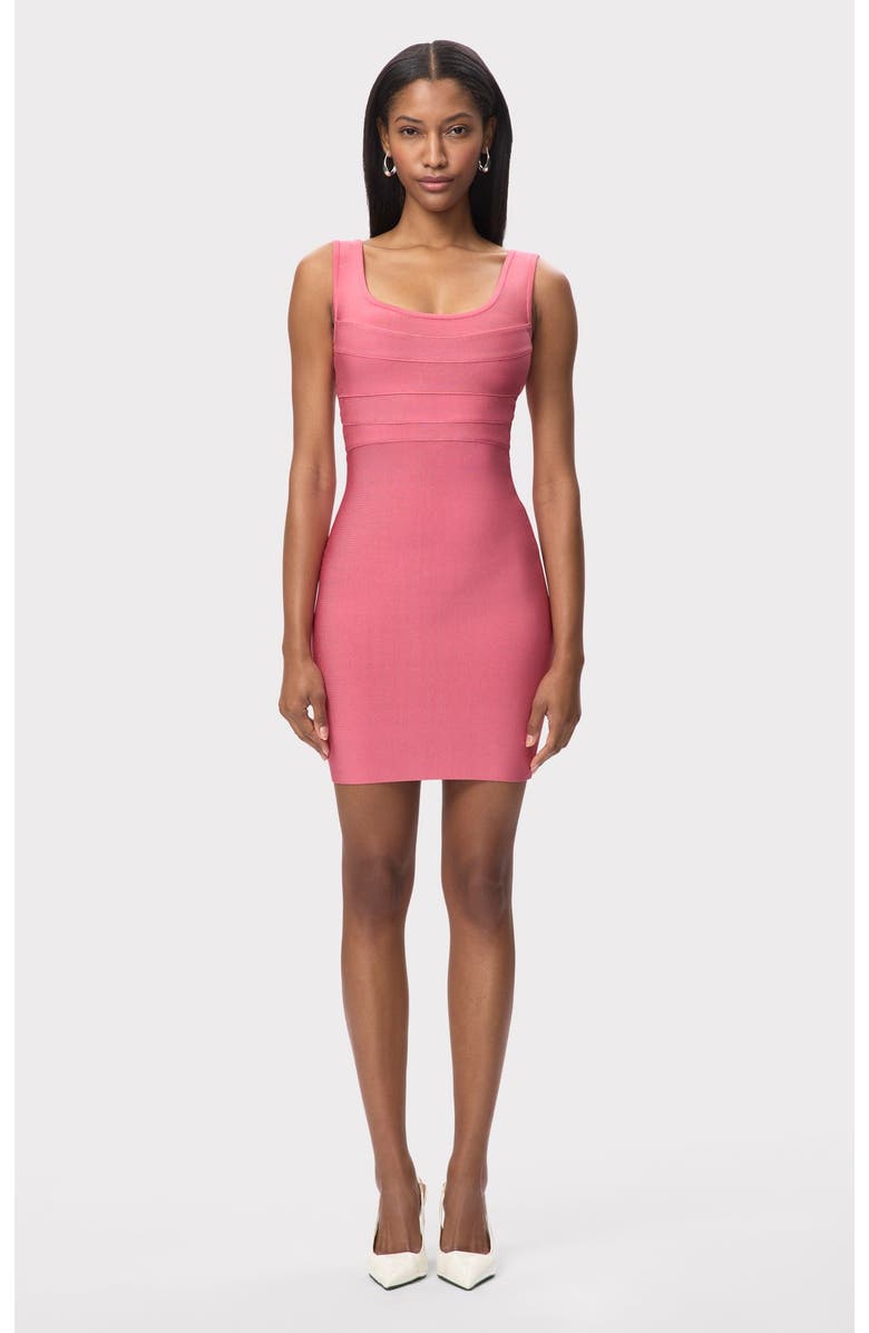 Herve Leger The Amara Dress, Alternate, color, Bubblegum