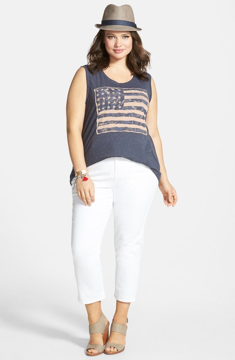 Lucky Brand 'Emma' Stretch Crop Jeans, Alternate, color, 