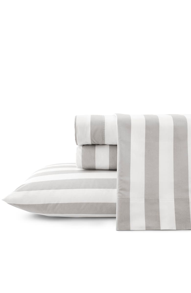 Marimekko Kesahelle 200 Thread Count Cotton Sheet Set, Main, color,