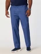 Oak Hill by DXL Big & Tall Straight-Fit Tech Pants
