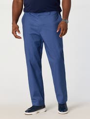 Oak Hill by DXL Big & Tall Straight-Fit Tech Pants