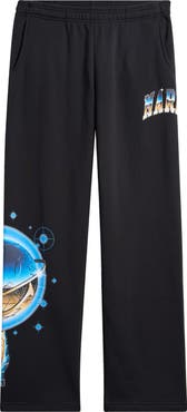 MARKET SMILEY® Chrome Logo Cotton Fleece Sweatpants