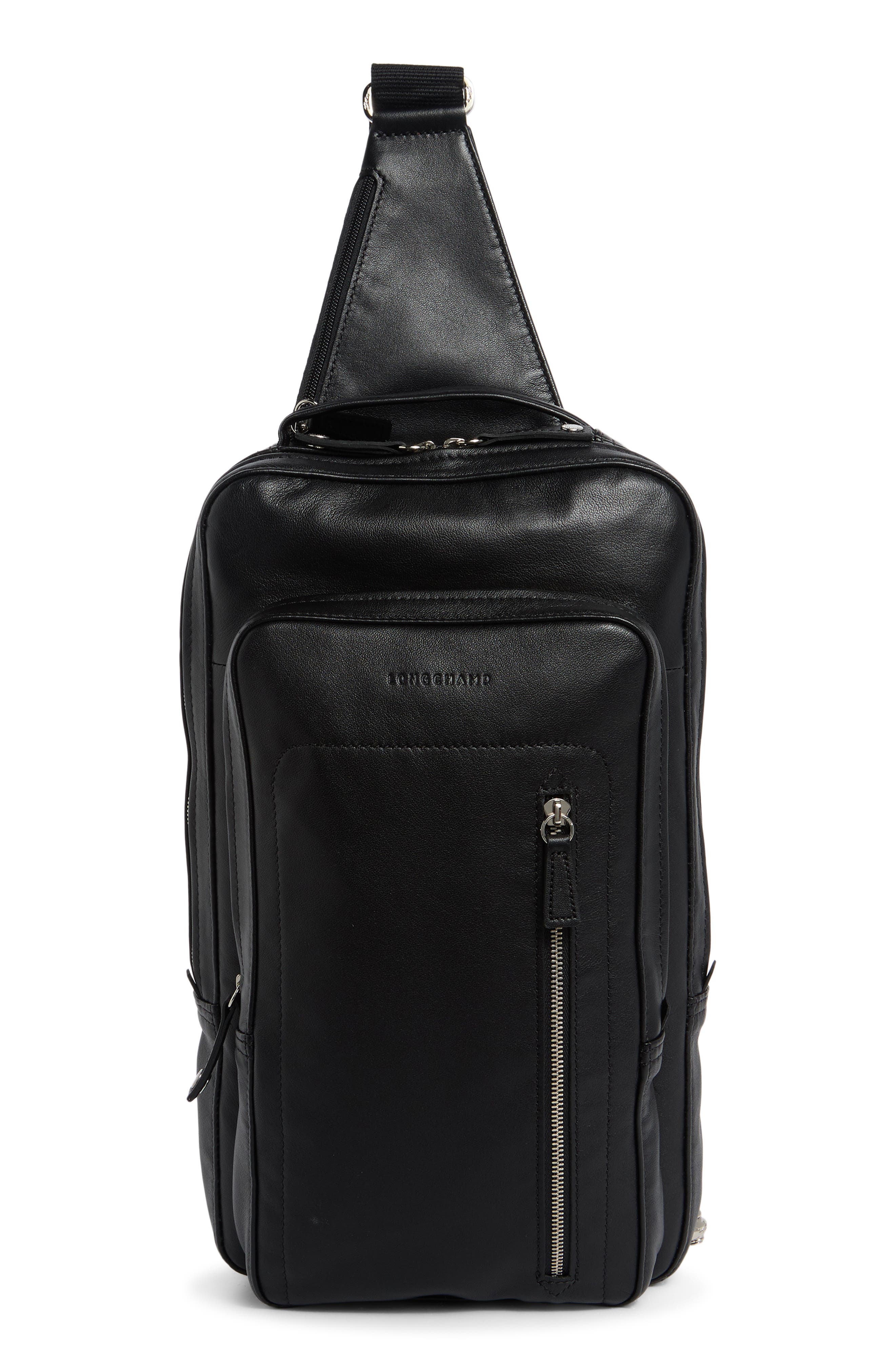 Longchamp Small Parisis Leather Sling Bag