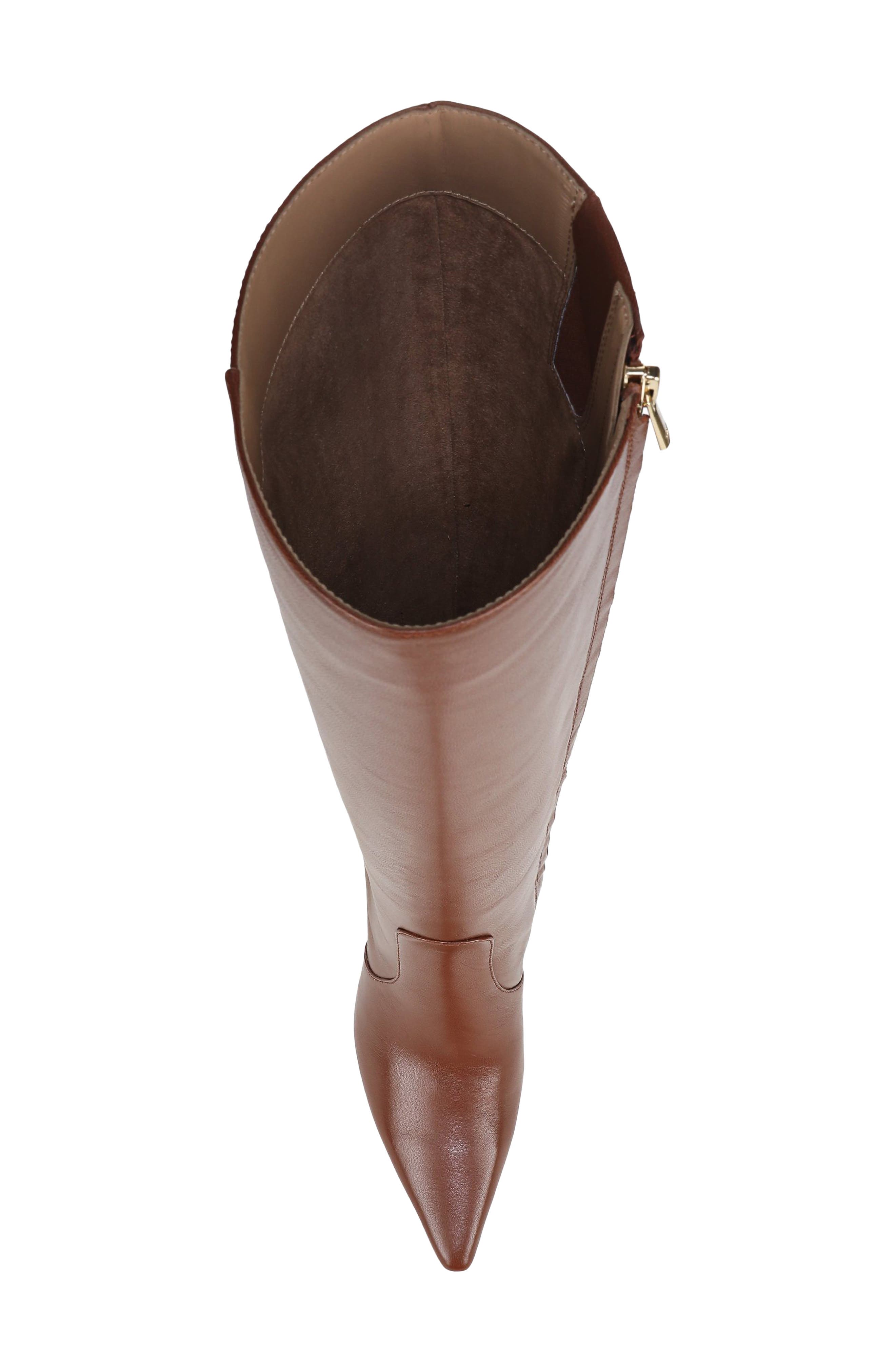 Cassie Knee High Boot, Alternate, color, CHESTNUT BROWN