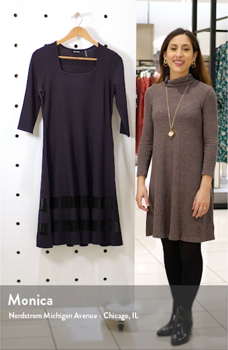 Charming Twirl Taffeta Inset Dress, sales video thumbnail