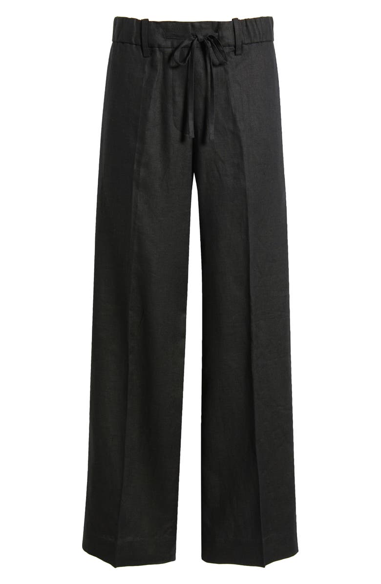 COS Linen Drawstring Pants, Alternate, color,