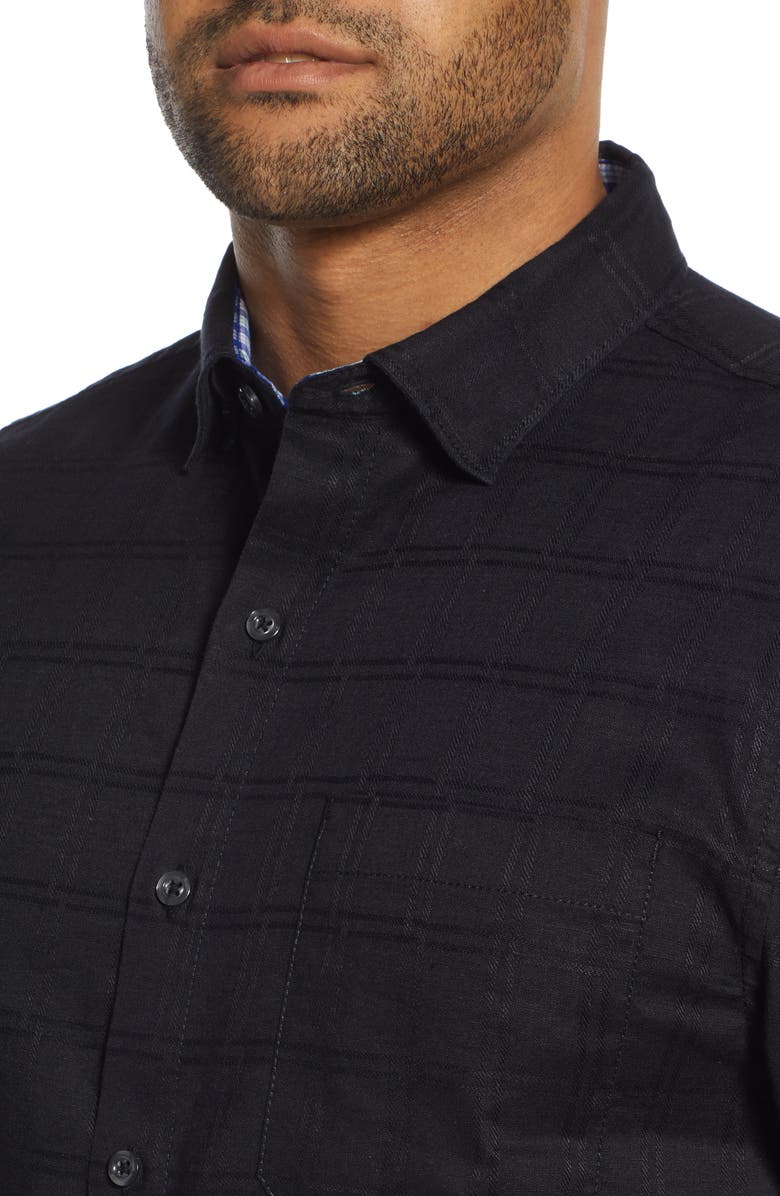 Tommy Bahama Costa Capri Classic Fit Short Sleeve Linen Blend Button-Up Shirt, Alternate, color,