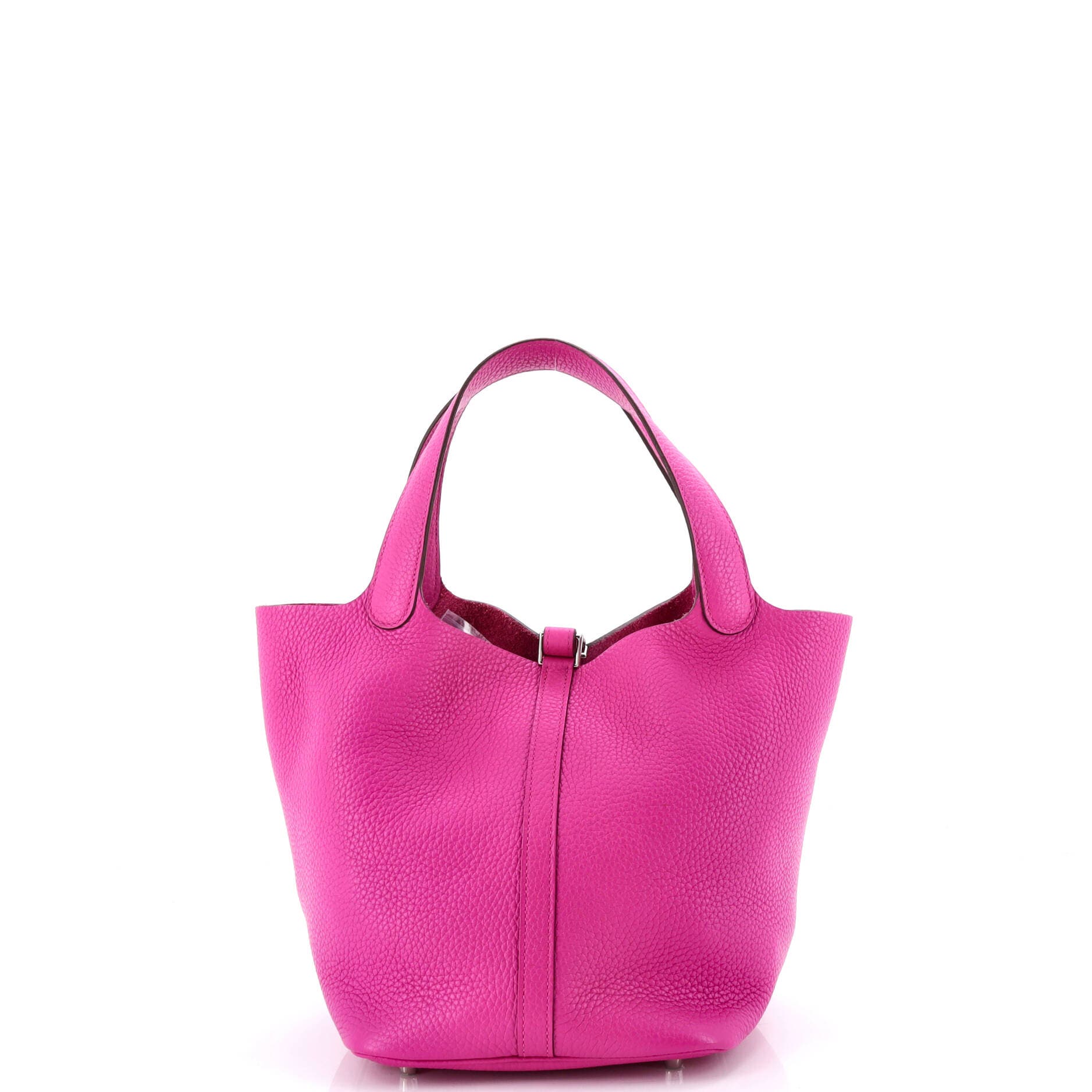 Pre-Owned Hermes Picotin Lock Bag Clemence MM, Alternate, color, Magnolia