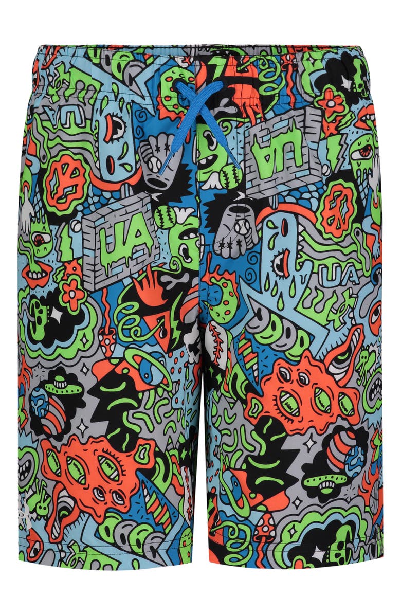 Under Armour Kids' Out There Volley Swim Shorts, Main, color, 