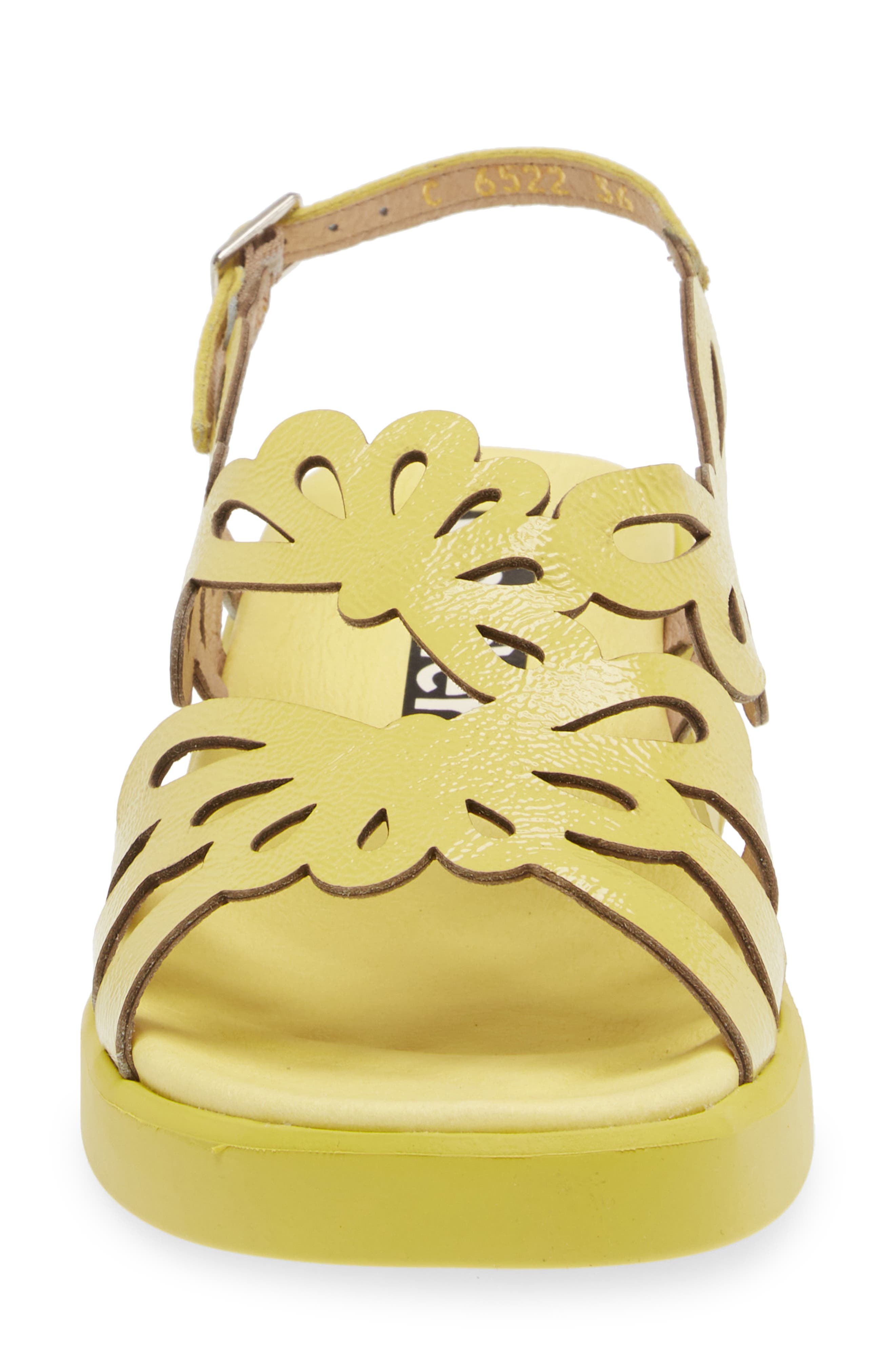 Wonders Platform Slingback Sandal, Alternate, color, Lack Lima