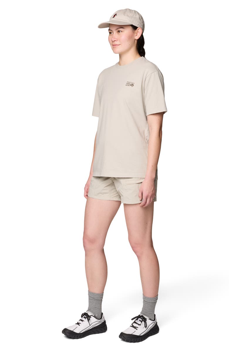 Mountain Hardwear Stryder Belted Shorts, Alternate, color, Oyster Shell