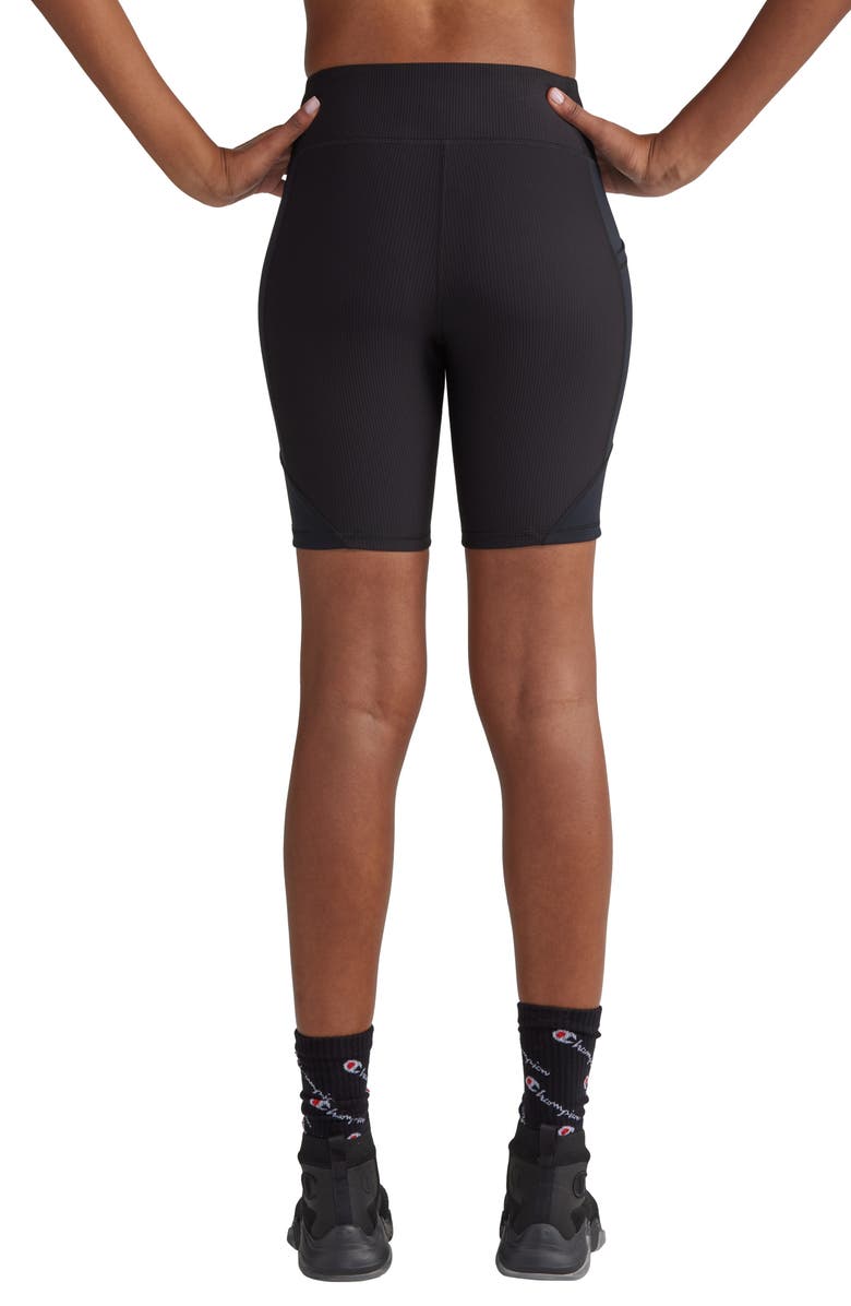 Champion 7-Inch Rib Bike Shorts, Alternate, color,