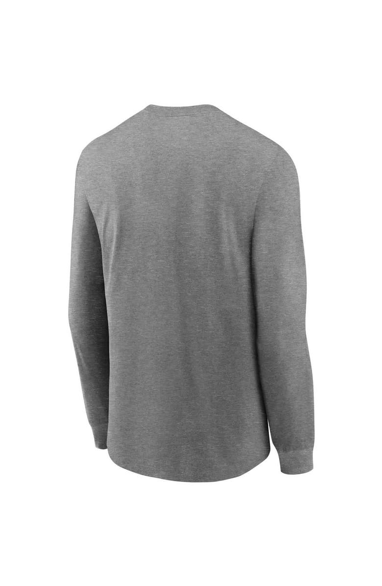 Nike Men's Nike Heathered Gray Minnesota Vikings Hyper Local Long Sleeve T-Shirt, Alternate, color, 