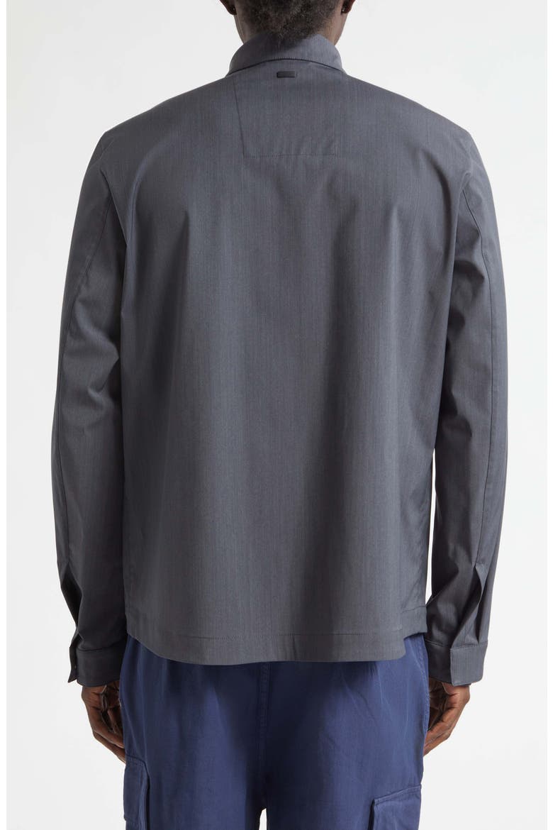 Tech Shirt Jacket, Alternate, color, IRON