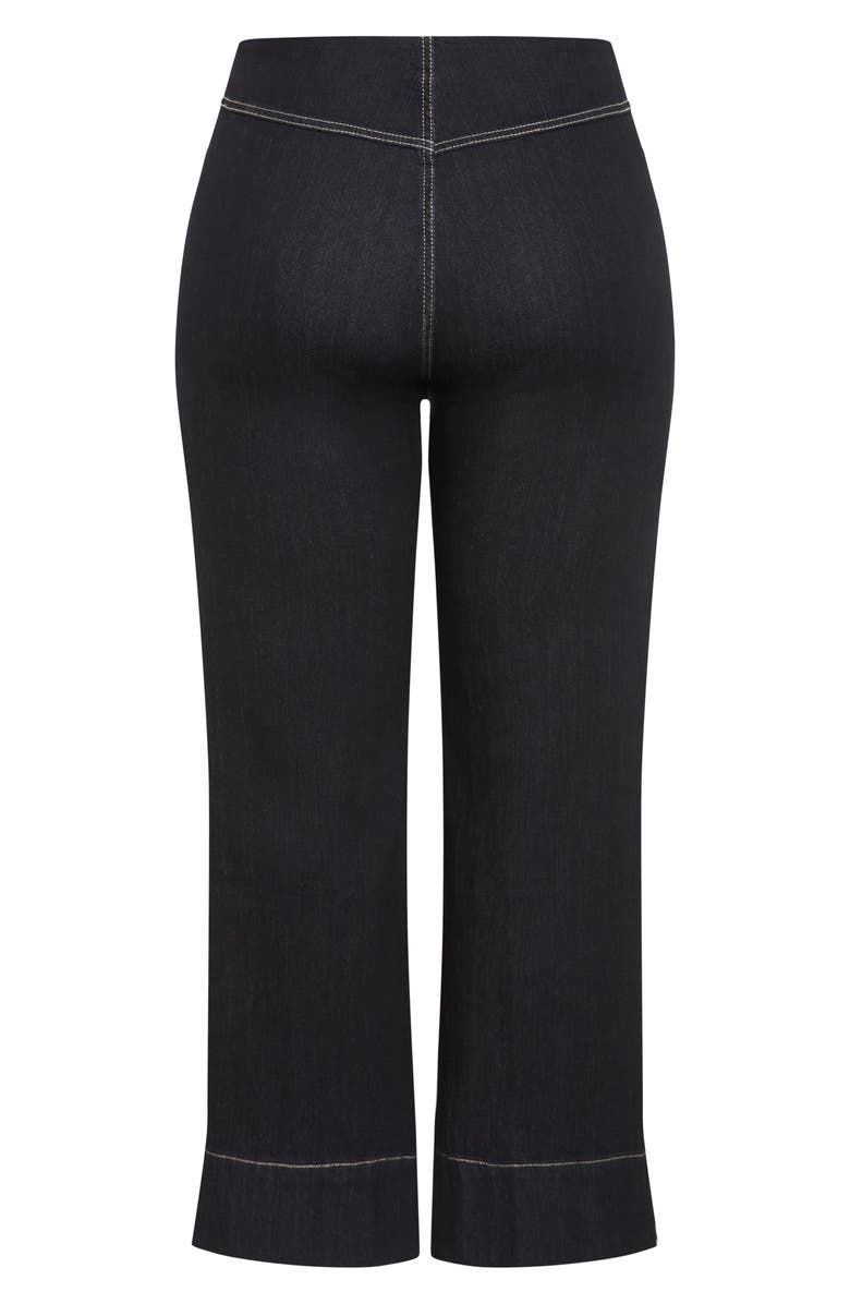 City Chic Harley Fit Mysteria Jeans, Alternate, color, Dark Wash