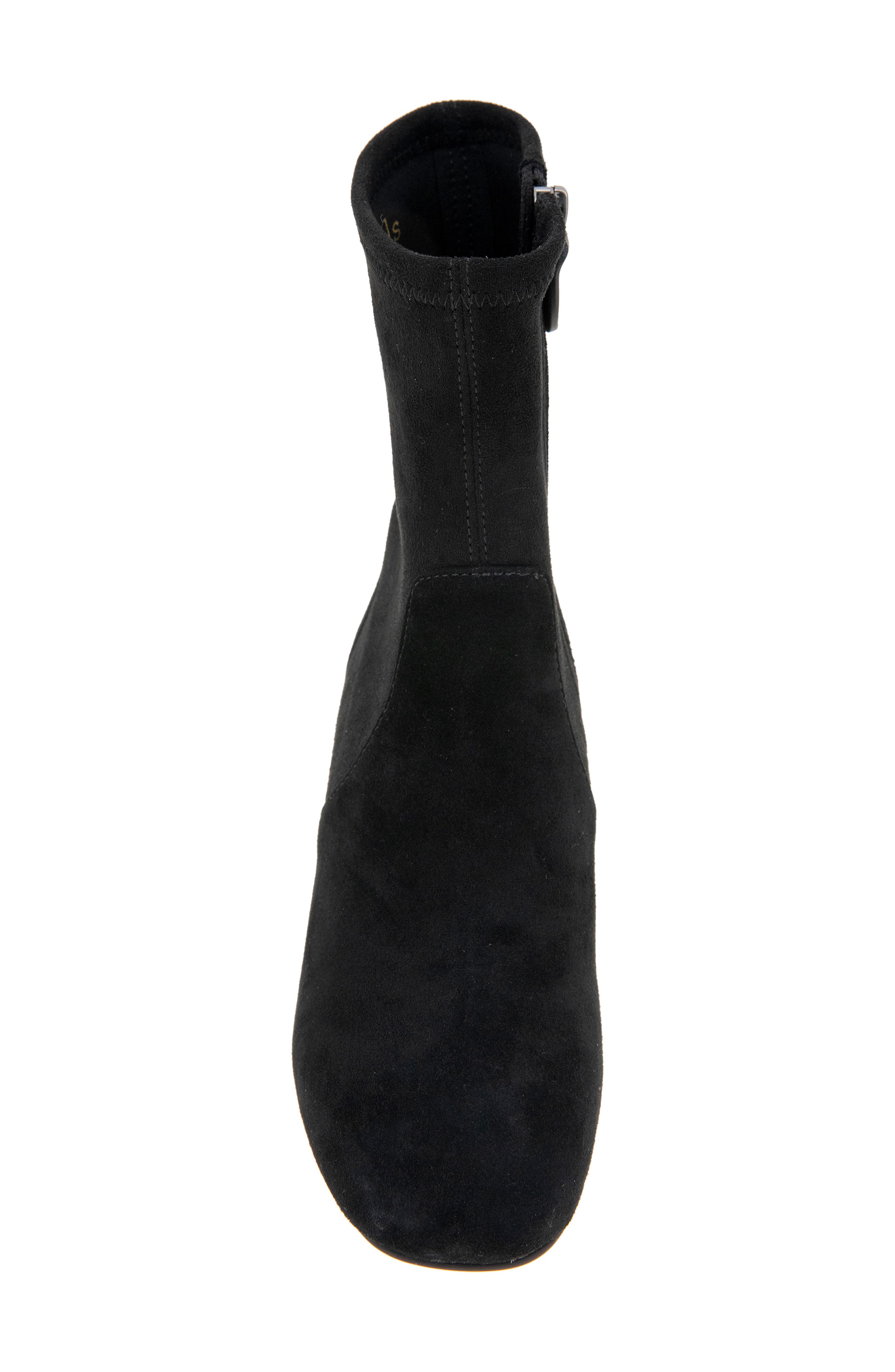 Gentle Souls Elbert Block Heel Bootie, Alternate, color, Black Suede