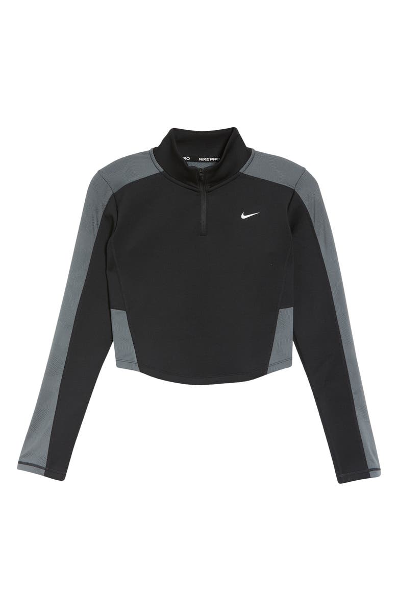 Nike Dri FIT Quarter Zip Training Top, Alternate, color, 