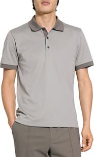 Theory Geometric Jacquard Polo