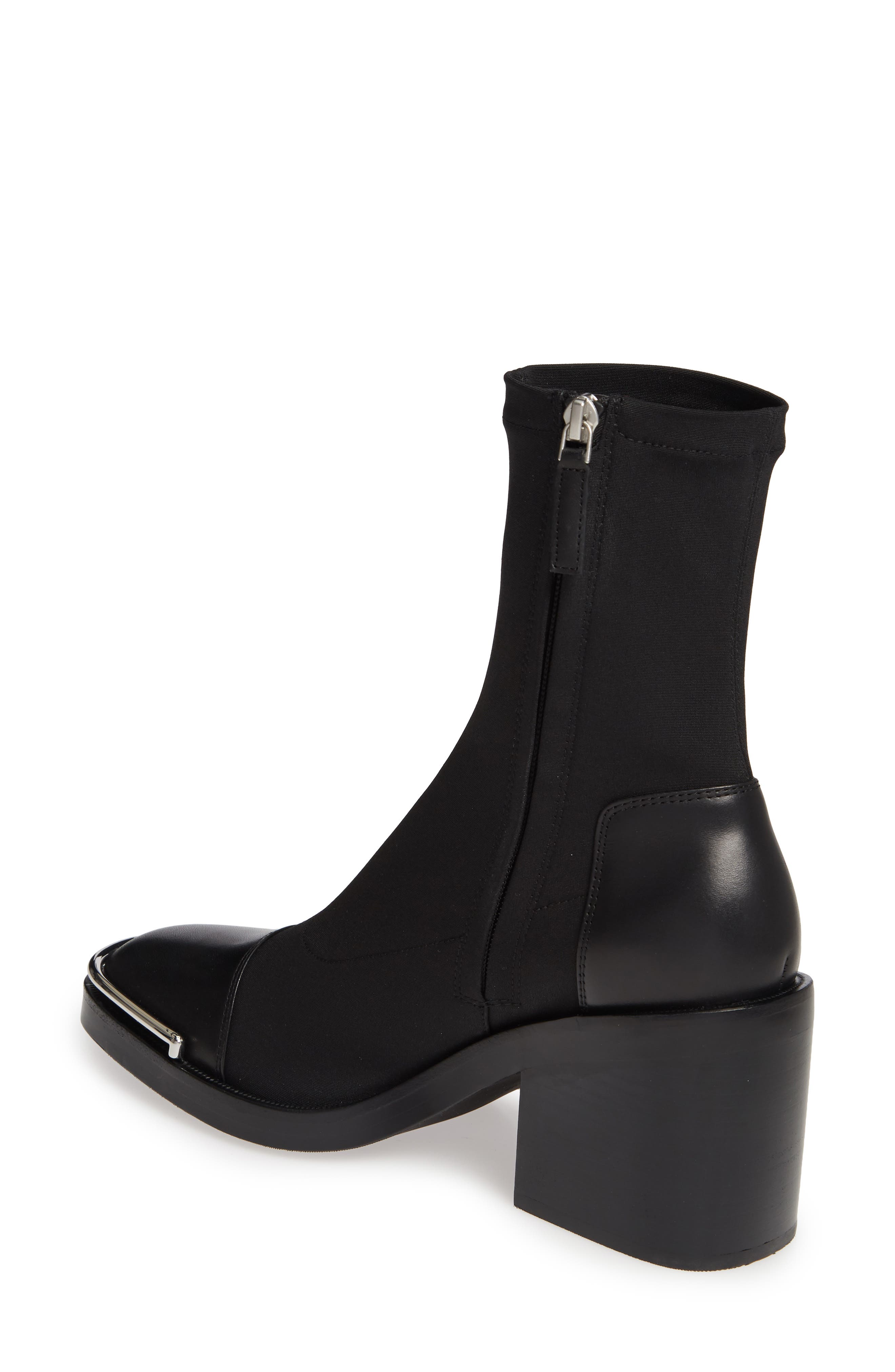 Alexander Wang Hailey Halo Sock Bootie, Alternate, color, 